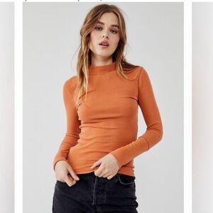 Free People Mock Turtleneck, Size SP